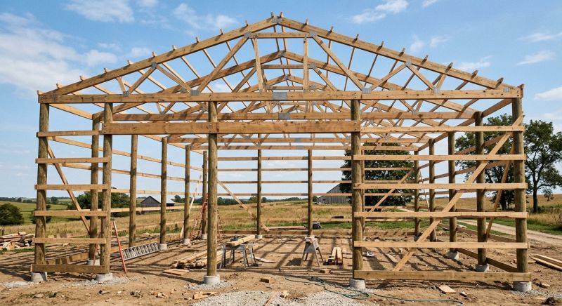 Garage Framing in Wilmington, NC